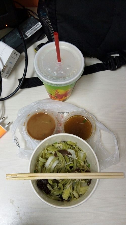 Tasty homemade & peanut sauce at I Can't Believe It's Vegan in Makati