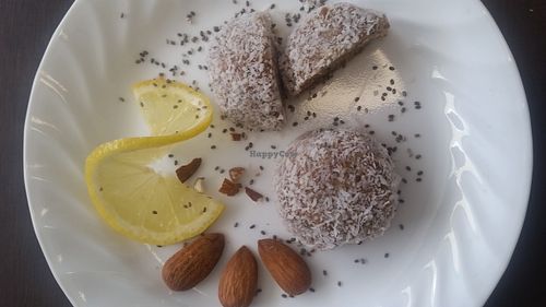 Lemon coconut date balls. Raw vegan and 100% organic!!! at Old Earth Pure Organic Food in St Petersburg