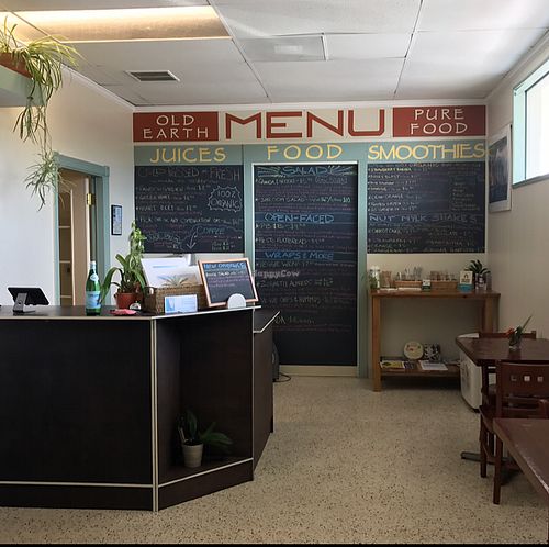 inside at Old Earth Pure Organic Food in St Petersburg