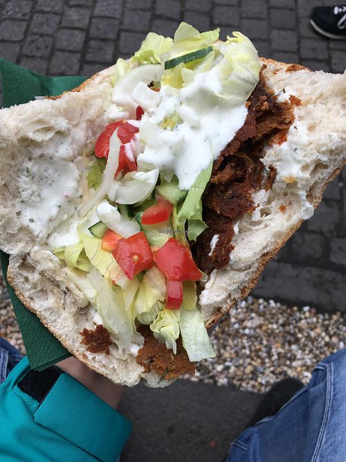 not a bad snack at The Green Market Berlin in Berlin