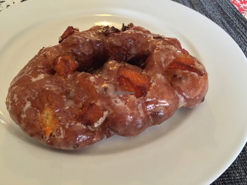 sweet potato fritter  at Donut Farm in Los Angeles
