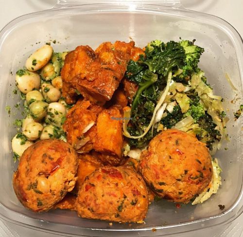 salad box at Deliciously Ella - Seymour in London