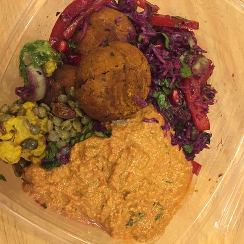salad box  at Deliciously Ella - Seymour in London