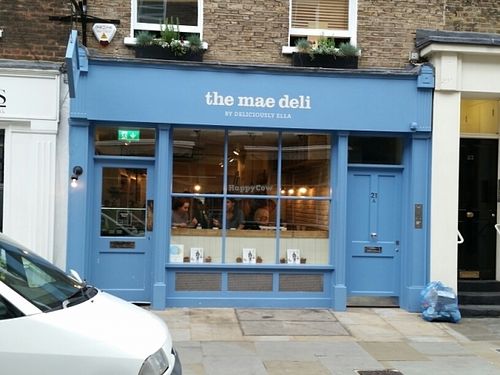outside at Deliciously Ella - Seymour in London