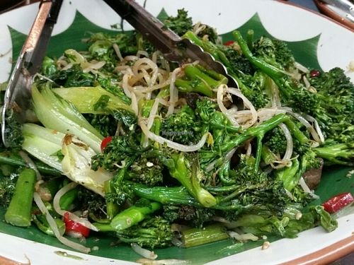 broccoli dish at Deliciously Ella - Seymour in London