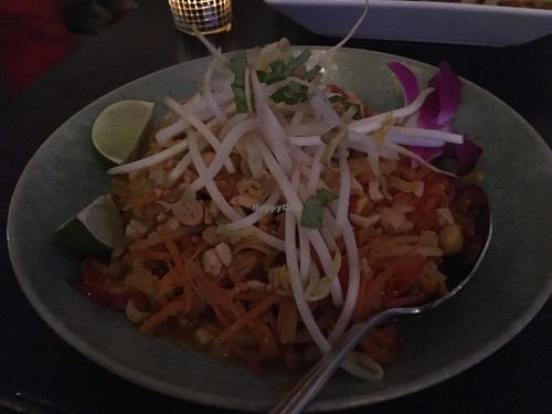 Pad thai at Mother of Pearl in New York City