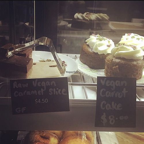 Vegan cakes  at Ground Earth in Woolgoolga