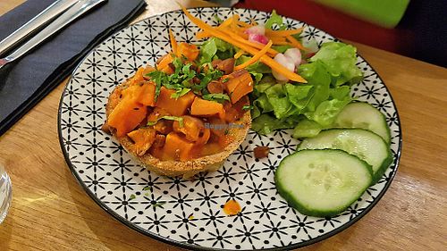 Sweet potato pie at 5 Lorette in Paris