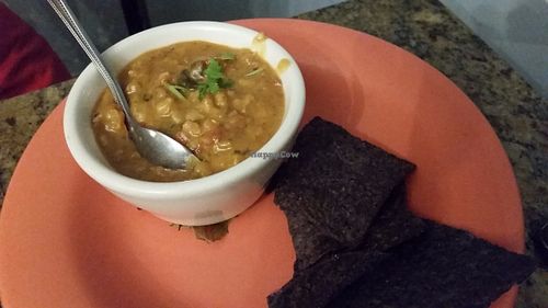 vegan soup de jour at Dandelion Community Cafe in Orlando