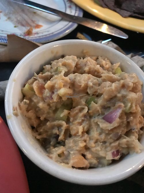 Chickpea tuna, (tasted like egg salad) at Dandelion Community Cafe in Orlando