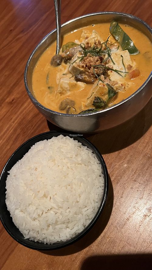 Penang Curry w/ White Rice  at Indochine Asian Dining Lounge in Tacoma