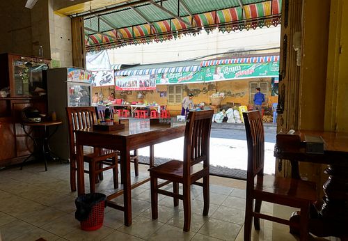 Restaurant at Battambang Vegetarian Food in Battambang