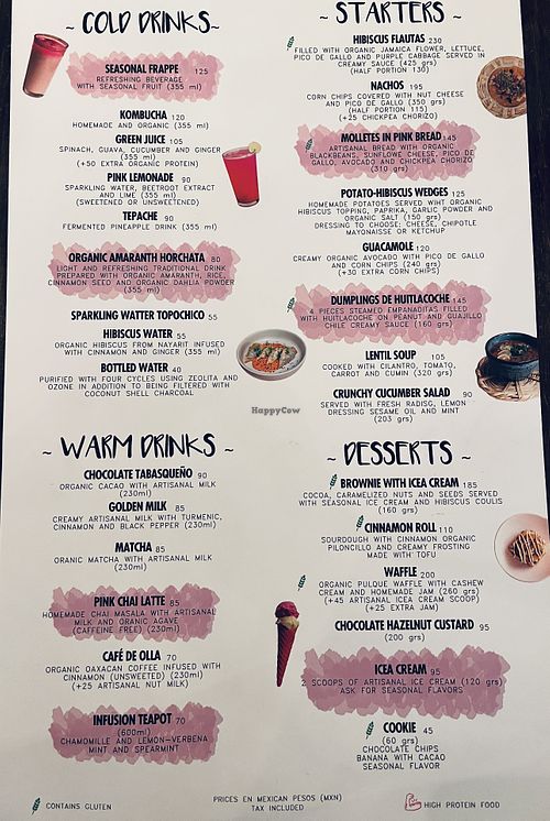   at La Pitahaya Vegana in Mexico City