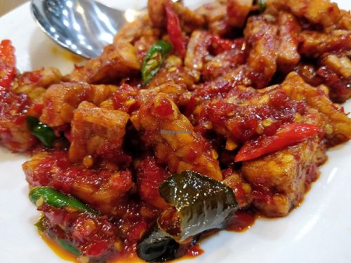 Tempeh Sambal at Cheerful Cafe in 