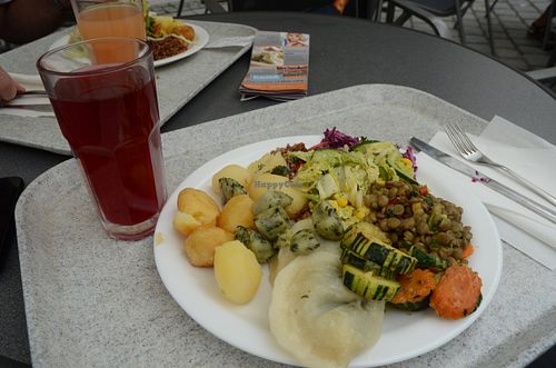 Example of meal possibilities (close-up). at Lepione in Wroclaw