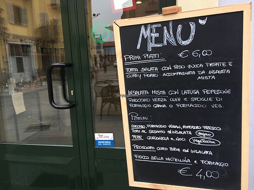 Vegan and Vegetarian MENU in Alessandria  at OrtoZero Cafe in Alessandria