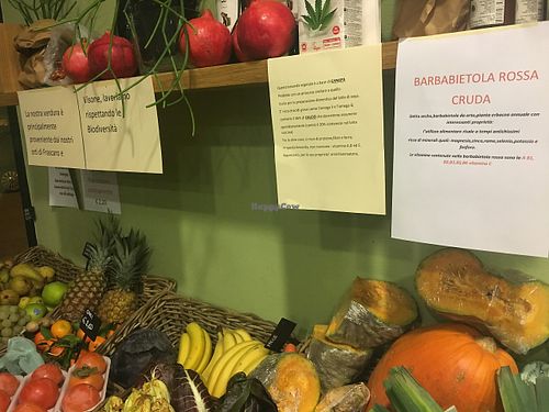 We sell ours fruits and vegetables. Organic. at OrtoZero Cafe in Alessandria