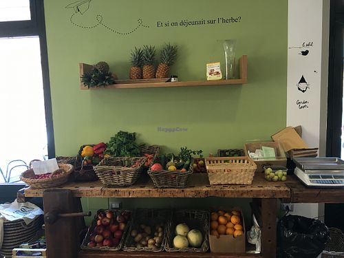 organic food 
km0 at OrtoZero Cafe in Alessandria