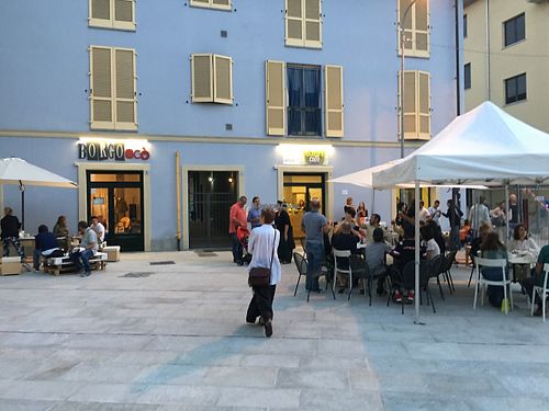 Piazza Santa Maria di Castello, one place to discovery Alessandria at OrtoZero Cafe in Alessandria