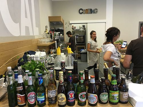 Beer and gluten free beer
 at OrtoZero Cafe in Alessandria