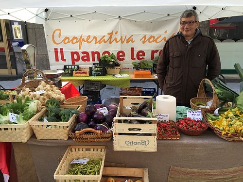 gardening people at OrtoZero Cafe in Alessandria