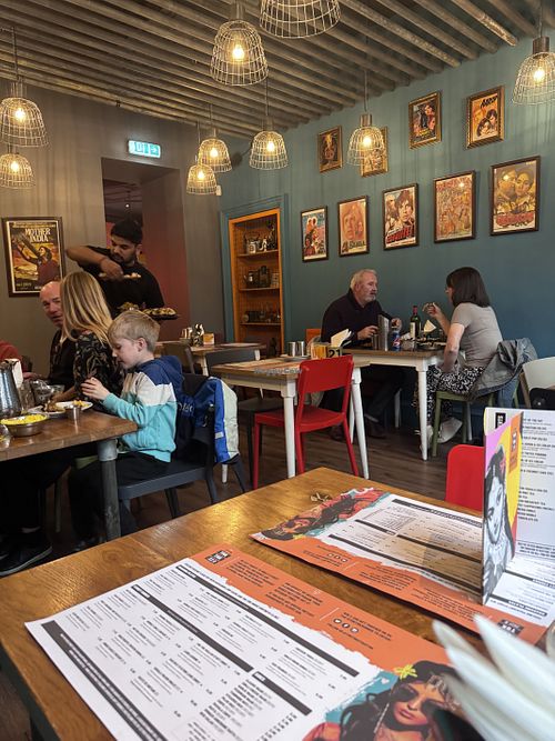 Inside   at Tuk Tuk Toll-X in Edinburgh