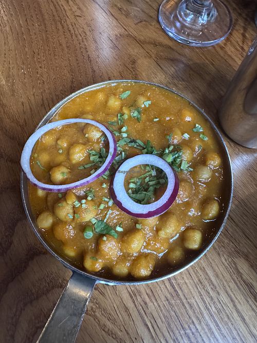 Chickpea masala   at Tuk Tuk Toll-X in Edinburgh