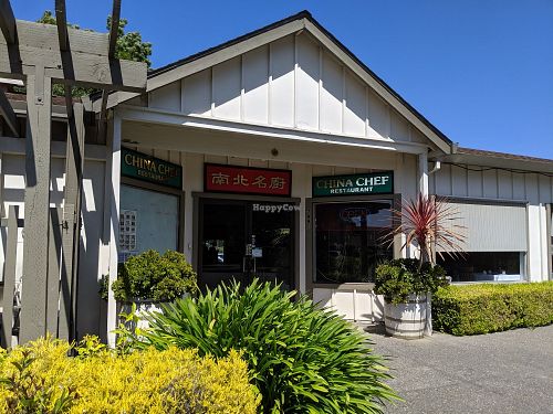 Outside at China Chef in Cotati