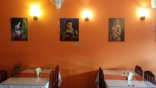 inside seating at New Delhi Indian Food in Chiang Mai