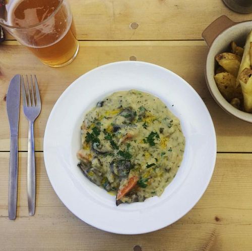 Vegan chowder at the Brunswick. at The Brunswick in Leeds