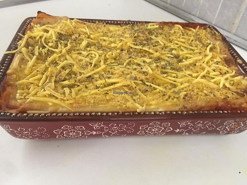 vegn gf lasagne  at Mish Mash Design & Cafe in Boronia