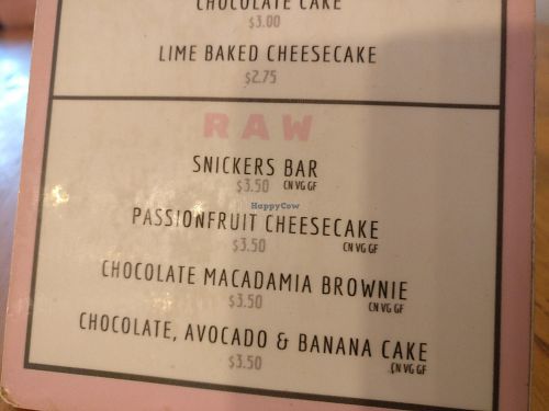 Raw vegan sweets at Sister Srey Cafe in Siem Reap