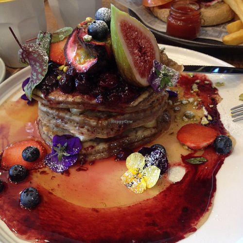  Egan pancakes  at Speedo's Cafe in Bondi Beach