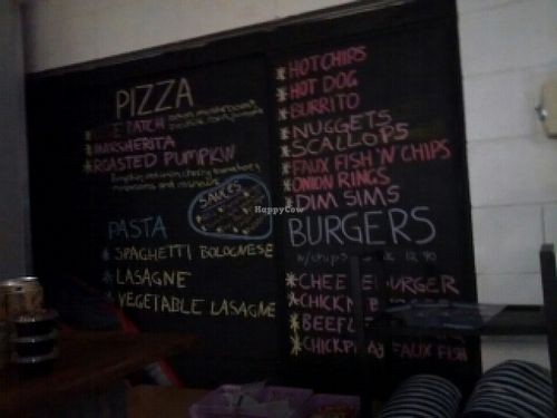 menu at Feed The Earthlings in Burleigh Waters