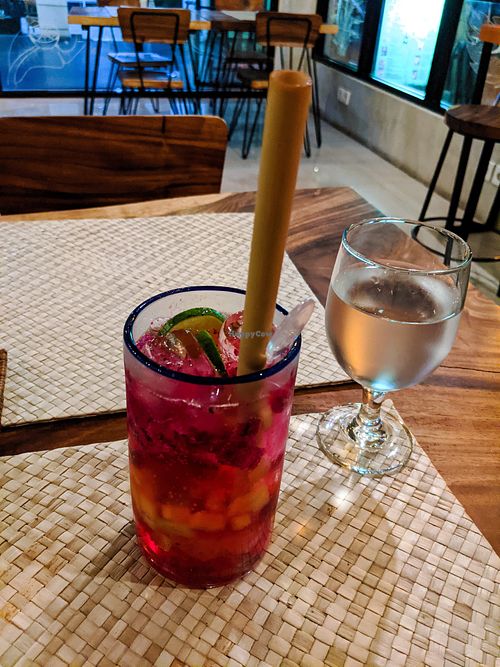 Juice at Gopal's Cafe at Gopal's Cafe in Sanur