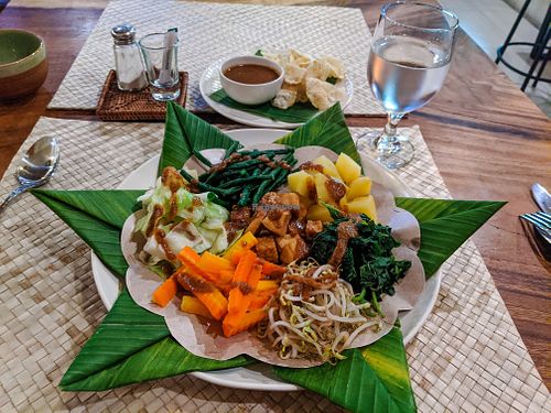 Meal at Gopal's Cafe at Gopal's Cafe in Sanur