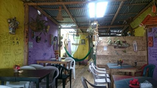 café mar at Cafe Mar in Puerto Lopez