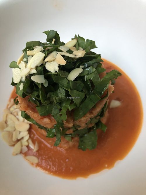 Panzanella with chickpeas  at Il Giardino in Turin