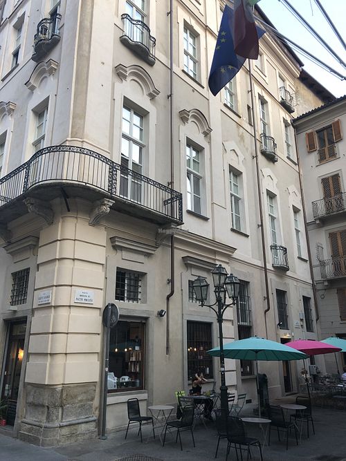 Outside  at Il Giardino in Turin