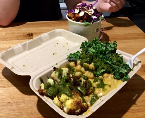 Bowls at Rabbits Cafe in Portland