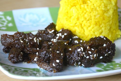 (veggie) Beef tapa at Greens Spot Cafe  in Quezon City
