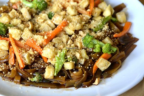 Vegan pad thai at Greens Spot Cafe  in Quezon City