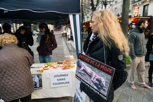 Journee Sans Fourrure- Place de la Sorbonne Paris (France) - Association 'Fourrure Torture'

Credit photo: E. Vivenot at Squitti in Utrecht