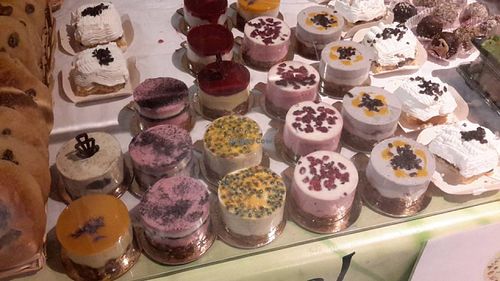 raw cheezecakes at Squitti in Utrecht