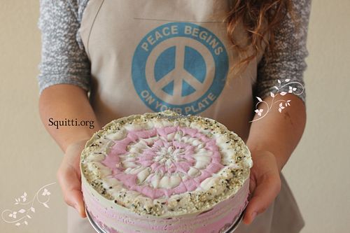 Peace begins on ur plate! www.squitti.org at Squitti in Utrecht