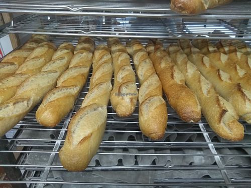 Organic baguettes at Squitti in Utrecht