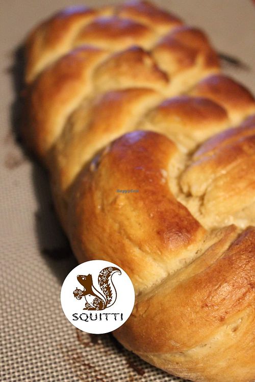 Vegan brioche at Squitti in Utrecht