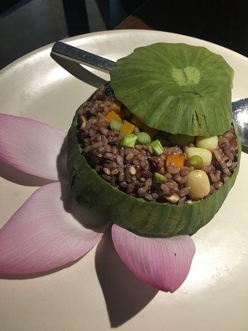 Lotus Brown Rice at Hum Vegetarian - District 1 in Ho Chi Minh City