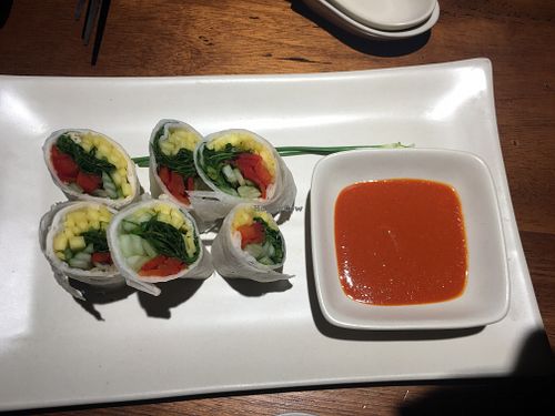 Summer Rolls at Hum Vegetarian - District 1 in Ho Chi Minh City
