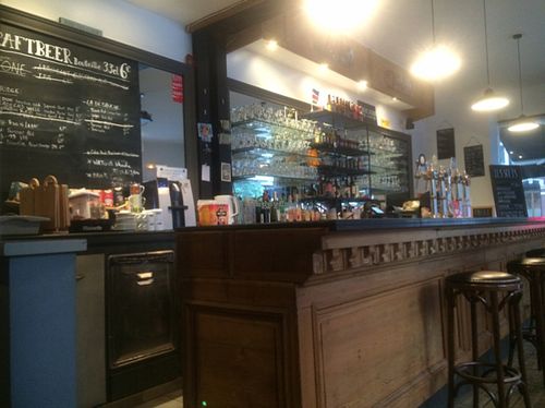bar at Do It Yourself Cafe in Lille